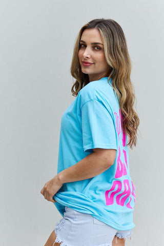 Shop Sweet Claire "More Beach Days" Oversized Graphic T-Shirt - High-Quality U.S. Made Women’s Fashion with Free & Fast Shipping