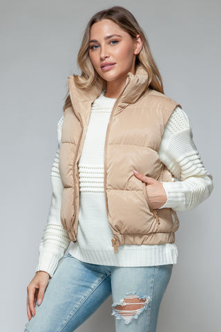 Shop Snobbish Fine Fur Lining Quilted Vest - High-Quality U.S. Made Women’s Fashion with Free Fast Shipping