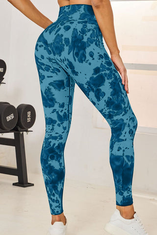 Shop Tie-Dye High Waist Active Leggings - High-Quality U.S. Made Women’s Fashion with Free & Fast Shipping