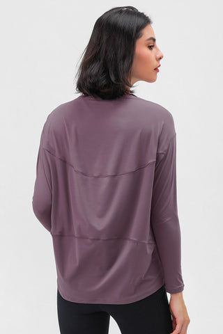 Shop Millennia Loose Fit Active Top - High-Quality U.S. Made Women’s Fashion with Free & Fast Shipping