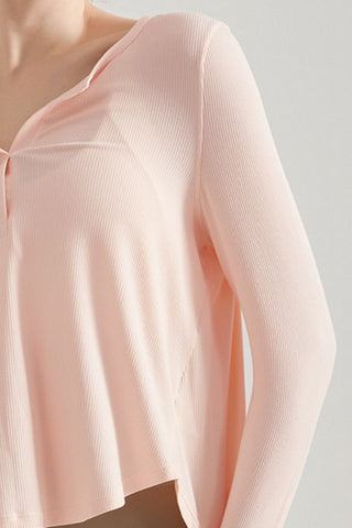 Shop Long Sleeve Active T-Shirt - High-Quality U.S. Made Women’s Fashion with Free & Fast Shipping