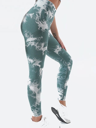 Shop Tie-Dye High Waist Active Leggings - High-Quality U.S. Made Women’s Fashion with Free & Fast Shipping