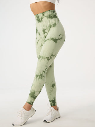 Shop Printed High Waist Active Pants - High-Quality U.S. Made Women’s Fashion with Free & Fast Shipping