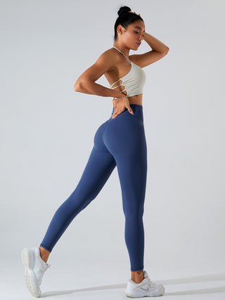 Shop High Waist Wide Waistband Active Leggings - High-Quality U.S. Made Women’s Fashion with Free & Fast Shipping