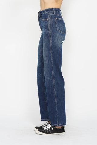 Shop Judy Blue Full Size High Waist Tummy Control Jeans - High-Quality U.S. Made Women’s Fashion with Free & Fast Shipping