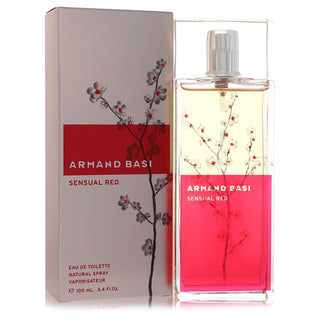 Shop Armand Basi Sensual Red Eau De Toilette Spray By Armand Basi - High-Quality U.S. Made Women’s Fashion with Free & Fast Shipping