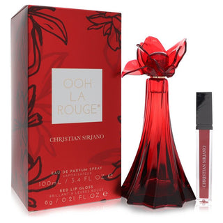 Shop Christian Siriano Ooh La Rouge Eau De Parfum Spray + 0.21 oz Red Lip Gloss By Christian Siriano - High-Quality U.S. Made Women’s Fashion with Free & Fast Shipping