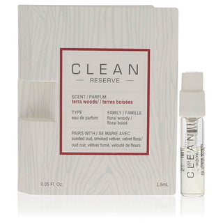 Shop Clean Terra Woods Reserve Blend Vial (sample) By Clean - High-Quality U.S. Made Women’s Fashion with Free & Fast Shipping