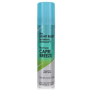 Shop Designer Imposters Capri Breeze Body Spray By Parfums De Coeur - High-Quality U.S. Made Women’s Fashion with Free & Fast Shipping