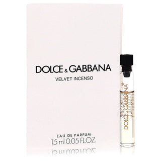 Shop Dolce & Gabbana Velvet Incenso Vial (sample) By Dolce & Gabbana - High-Quality U.S. Made Women’s Fashion with Free & Fast Shipping