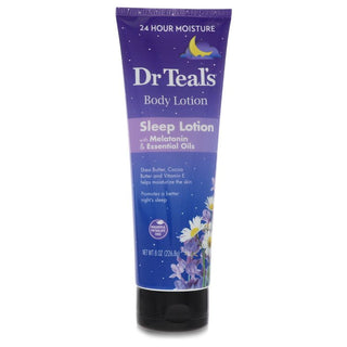 Shop Dr Teal's Sleep Lotion Sleep Lotion with Melatonin & Essential Oils Promotes a better night's sleep (Shea butter, Cocoa Butter and Vitamin E By Dr Teal's - High-Quality U.S. Made Women’s Fashion with Free & Fast Shipping