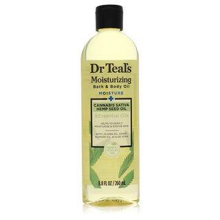 Shop Dr Teal's Moisturizing Bath & Body Oil Cannabis Sativa Hemp Seed Oil By Dr Teal's - High-Quality U.S. Made Women’s Fashion with Free & Fast Shipping