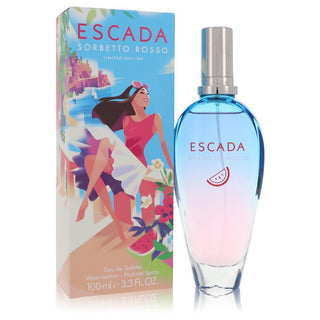 Shop Escada Sorbetto Rosso Eau De Toilette Spray By Escada - High-Quality U.S. Made Women’s Fashion with Free & Fast Shipping