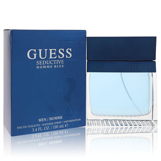 Shop Guess Seductive Homme Blue Eau De Toilette Spray By Guess - High-Quality U.S. Made Women’s Fashion with Free & Fast Shipping