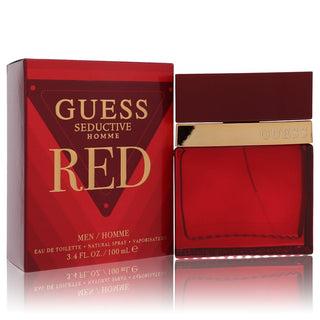 Shop Guess Seductive Homme Red Eau De Toilette Spray By Guess - High-Quality U.S. Made Women’s Fashion with Free & Fast Shipping