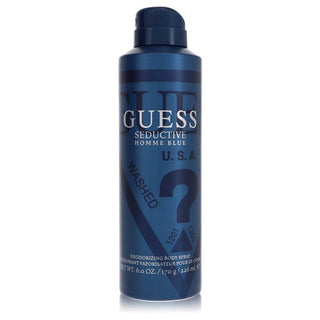 Shop Guess Seductive Homme Blue Body Spray By Guess - High-Quality U.S. Made Women’s Fashion with Free & Fast Shipping