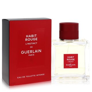 Shop Habit Rouge L'instinct Eau De Toilette Intense Spray By Guerlain - High-Quality U.S. Made Women’s Fashion with Free & Fast Shipping