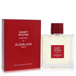 Shop Habit Rouge L'instinct Eau De Toilette Intense Spray By Guerlain - High-Quality U.S. Made Women’s Fashion with Free & Fast Shipping