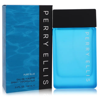 Shop Perry Ellis Pure Blue Eau De Toilette Spray By Perry Ellis - High-Quality U.S. Made Women’s Fashion with Free & Fast Shipping