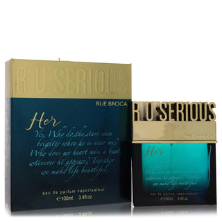 Shop R U Serious Her Eau De Parfum Spray By Rue Broca - High-Quality U.S. Made Women’s Fashion with Free & Fast Shipping