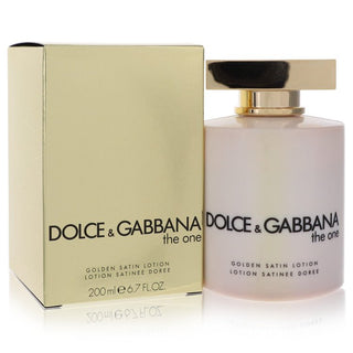 Shop The One Golden Satin Lotion By Dolce & Gabbana - High-Quality U.S. Made Women’s Fashion with Free & Fast Shipping