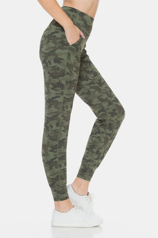 Shop MULTI Leggings Depot Camouflage High Waist Leggings - High-Quality U.S. Made Women’s Fashion with Free & Fast Shipping