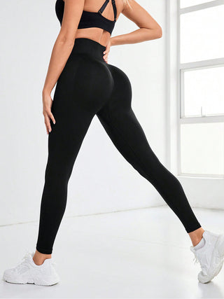 Shop High Waist Active Leggings - High-Quality U.S. Made Women’s Fashion with Free & Fast Shipping