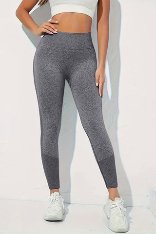 Shop Dark Gray High Waist Active Pants - High-Quality U.S. Made Women’s Fashion with Free & Fast Shipping