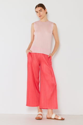 Shop Marina West Swim Pleated Wide-Leg Pants with Side Pleat Detail - High-Quality U.S. Made Women’s Fashion with Free & Fast Shipping