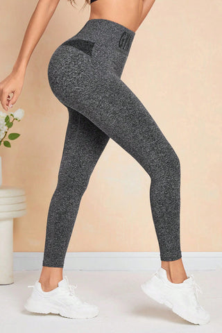 Shop Gray GYM WEAR High Waist Active Leggings - High-Quality U.S. Made Women’s Fashion with Free & Fast Shipping