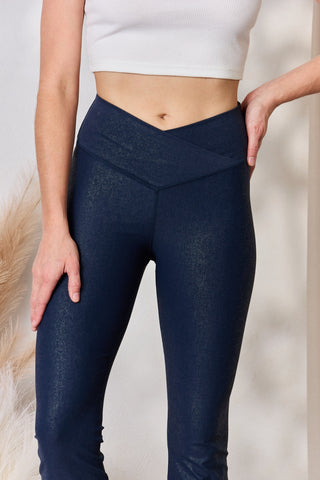 Shop Mono B Flare Yoga Pants - High-Quality U.S. Made Women’s Fashion with Free & Fast Shipping