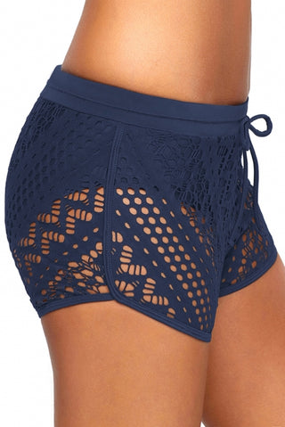 Shop Full Size Tied Lace Swim Bottoms - High-Quality U.S. Made Women’s Fashion with Free & Fast Shipping