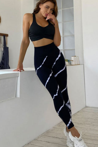 Shop Slim Fit High Waist Long Active Pants - High-Quality U.S. Made Women’s Fashion with Free & Fast Shipping