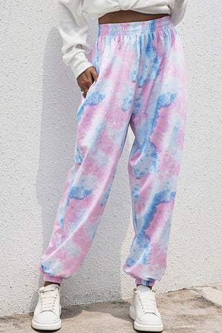 Shop Tie-Dye Joggers with Pockets - High-Quality U.S. Made Women’s Fashion with Free Fast Shipping