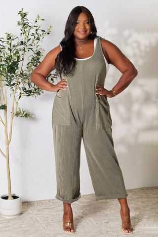 Shop Celeste Full Size Straight Overall with Pockets - High-Quality U.S. Made Women’s Fashion with Free & Fast Shipping