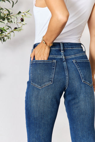 Shop BAYEAS Cropped Straight Jeans - High-Quality U.S. Made Women’s Fashion with Free & Fast Shipping