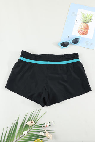 Shop Full Size Drawstring Swim Shorts - High-Quality U.S. Made Women’s Fashion with Free & Fast Shipping