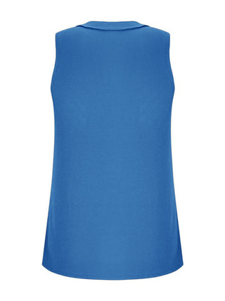 Shop V-Neck Wide Strap Tank - High-Quality U.S. Made Women’s Fashion with Free & Fast Shipping