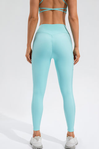 Shop High Waist Active Leggings with Pockets - High-Quality U.S. Made Women’s Fashion with Free & Fast Shipping