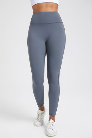 Shop Light Blue High Waist Active Leggings - High-Quality U.S. Made Women’s Fashion with Free & Fast Shipping