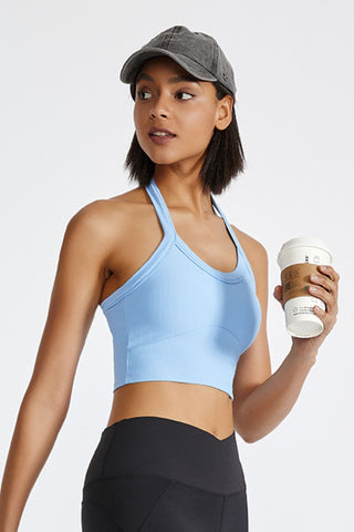 Shop Halter Neck Active Cami - High-Quality U.S. Made Women’s Fashion with Free & Fast Shipping