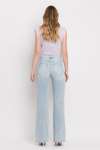 Shop Vervet by Flying Monkey 90'S Vintage Super High Rise Flare Jeans - High-Quality U.S. Made Women’s Fashion with Free & Fast Shipping