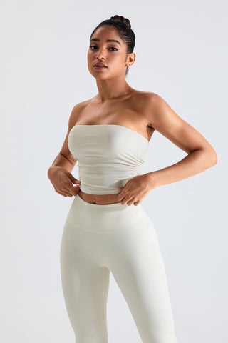 Shop Ribbed Active Bandeau Top - High-Quality U.S. Made Women’s Fashion with Free & Fast Shipping