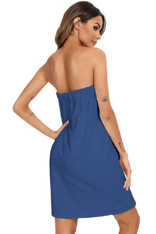 Shop Strapless Robe with pocket - High-Quality U.S. Made Women’s Fashion with Free Fast Shipping