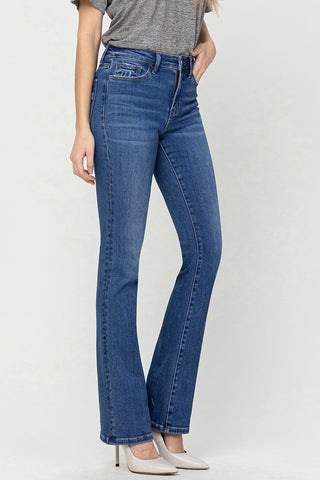 Shop Vervet by Flying Monkey High Waist Bootcut Jeans - High-Quality U.S. Made Women’s Fashion with Free & Fast Shipping