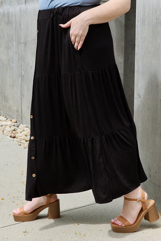 Shop Heimish So Easy Full Size Solid Maxi Skirt - High-Quality U.S. Made Women’s Fashion with Free & Fast Shipping