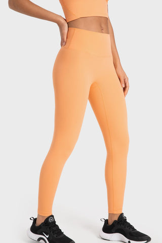 Shop Basic Full Length Active Leggings - High-Quality U.S. Made Women’s Fashion with Free & Fast Shipping