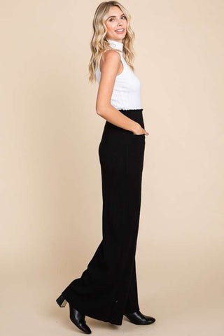 Shop Culture Code Full Size High Waist Wide Leg Pants - High-Quality U.S. Made Women’s Fashion with Free & Fast Shipping