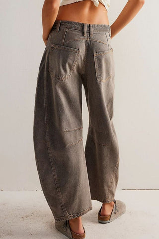 Shop Wide Leg Jeans with Pockets - High-Quality U.S. Made Women’s Fashion with Free & Fast Shipping