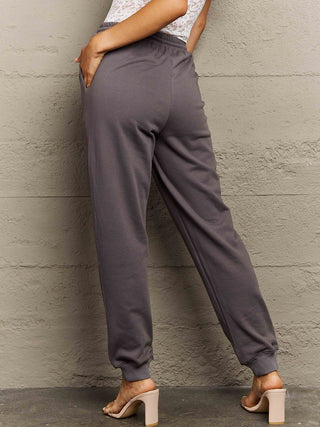 Shop Simply Love Full Size Drawstring Sweatpants - High-Quality U.S. Made Women’s Fashion with Free Fast Shipping